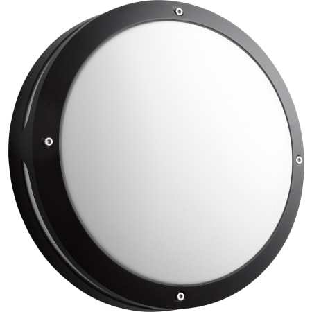 Oxygen Lighting Regio 13" Tall Convertible 2 Light Single Outdoor LED Wall Sconce / Flush Mount Ceiling Fixture with Polycarbonate Lens Black