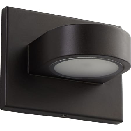 Oxygen Lighting Eris 5" Tall 1 Light Outdoor LED Wall Sconce with Frosted Glass Lens Oiled Bronze