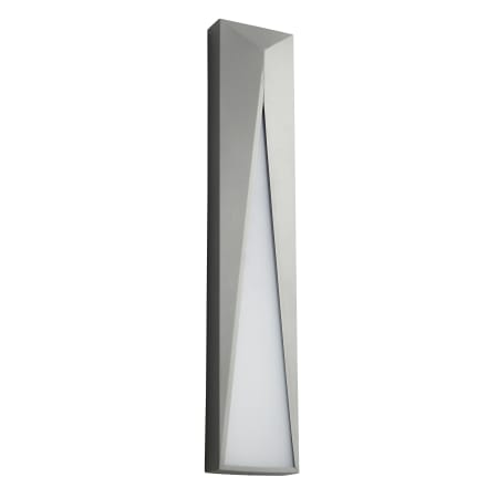 Oxygen Lighting Elif 22" Tall 2 Light ADA Single Outdoor LED Wall Sconce with Polycarbonate Lens Grey