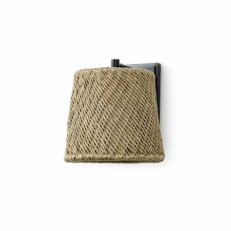 Palecek Augustine 12" Tall Outdoor Wall Sconce Black