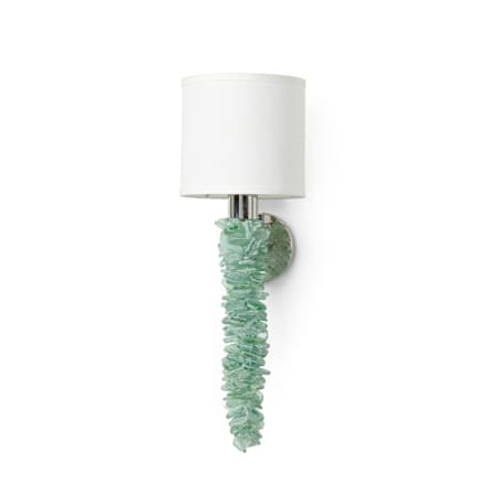Palecek Seaglass 25" Tall Wall Sconce Stainless