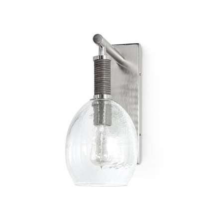 Palecek Bronson 15" Tall Wall Sconce Pewter