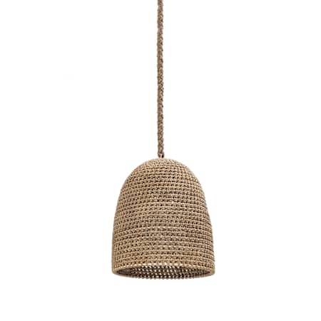 Palecek Green Oaks 16" Wide Pendant Nickel