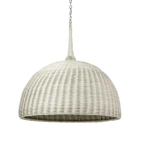Palecek Wisteria 3 Light 44" Wide Outdoor Pendant Stainless