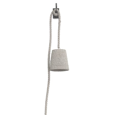 Palecek Green Oaks 10" Tall Wall Sconce Black