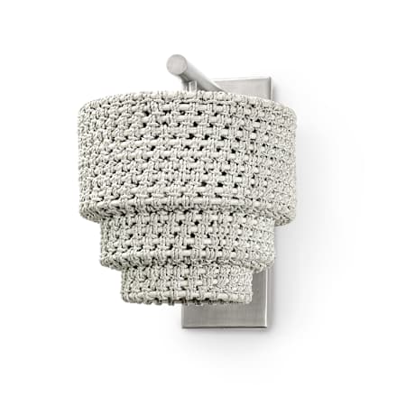 Palecek Veranda 13" Tall Wall Sconce Pewter