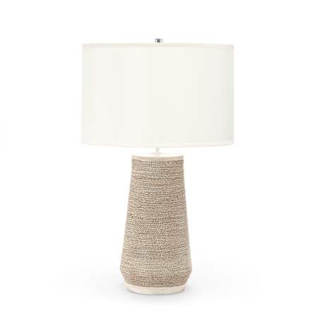 Palecek Aviana 34" Tall Buffet Table Lamp Nickel