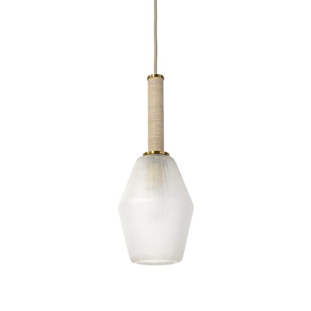 Palecek Paxton 8" Wide Mini Pendant Antique Brass