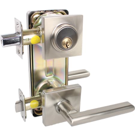 Pamex Sterling Fire Rated Grade 2 Single Cylinder Keyed Entry Set Polished Chrome