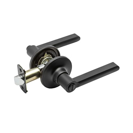 Pamex Alto Lever with Round Rose Half Dummy Lockset Grade 3 Matte Black