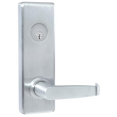 Pamex Heavy Duty Entry Lever Exterior Trim for Pamex Exit Devices Aluminum