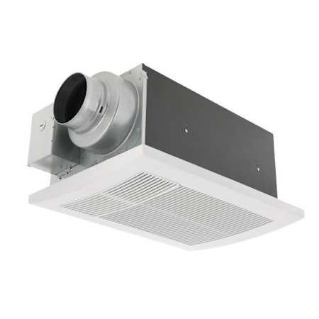 Panasonic 110 CFM 0.7 Sone Ceiling Mounted Exhaust Fan with Heater White