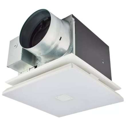 Panasonic WhisperGreen Select NextGen 30 - 110 CFM 0.7 Sone Ceiling Mounted Energy Star Certified Bath Fan with LED Lighting and Architectural Grille White