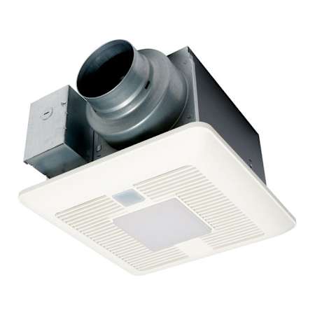 Panasonic 110 CFM 0.3 Sone Ceiling Mounted LED Exhaust Fan with Motion and Humidity Sensor N/A