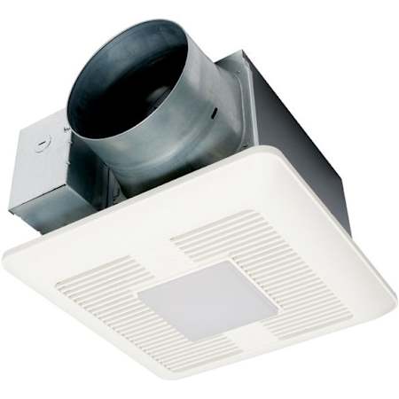 Panasonic 150 CFM 0.5 Sone Ceiling Mounted LED Exhaust Fan with SmartFlow™ White