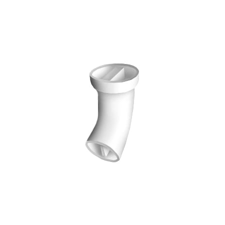 Panasonic WhisperComfort™ Dual Chamber Elbow for Panasonic FV-04VE1 Spot Energy Recovery Ventilator White