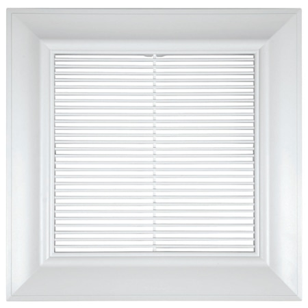 Panasonic Designer Replacement Grille for Whisper Series Ceiling Mounted Bath Fans White