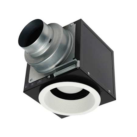 Panasonic Recessed Inlet for Use with In-Line Panasonic Exhaust Fans Black