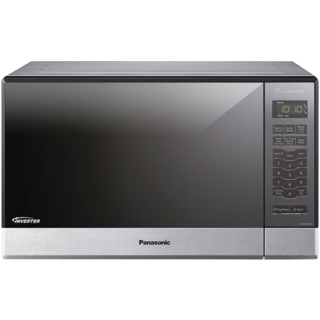 Panasonic 21 Inch Wide 1.2 Cu. Ft. 1200 Watt Countertop Microwave With Optional Trim Kit Available Stainless Steel