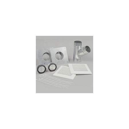 Panasonic WhisperLine™ Installation Kit - 6" Double Pick Up White