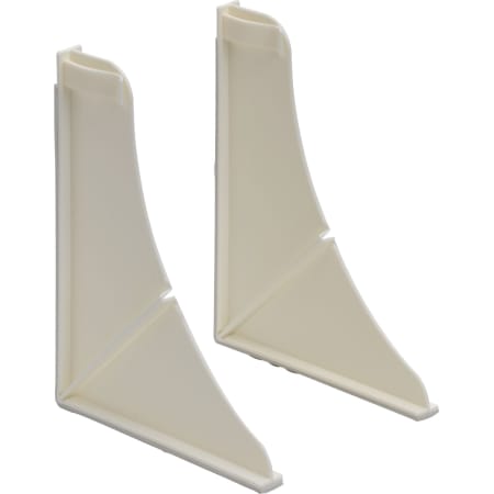 Peerless 2-Pack White Shower Splash Guards White
