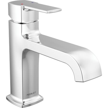 Peerless Ezra 0.5 GPM Single Hole Bathroom Faucet with Push Pop-Up Drain Assembly Chrome