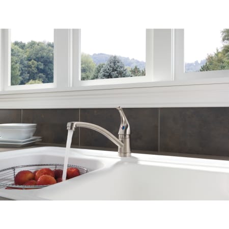 Peerless-P188201LF-Running Faucet in Brilliance Stainless
