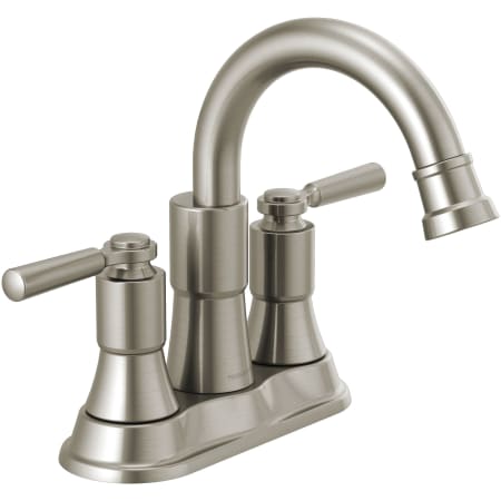Peerless Westchester 1 GPM Centerset Bathroom Faucet with Push Pop-Up Drain Assembly - Lifetime Limited Warranty Brushed Nickel