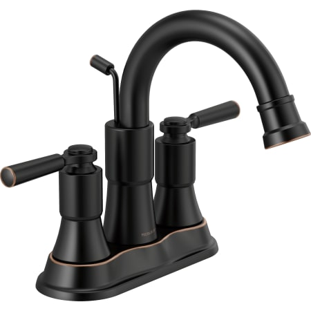 Peerless Westchester 1 GPM Centerset Bathroom Faucet with Push Pop-Up Drain Assembly - Lifetime Limited Warranty Oil Rubbed Bronze
