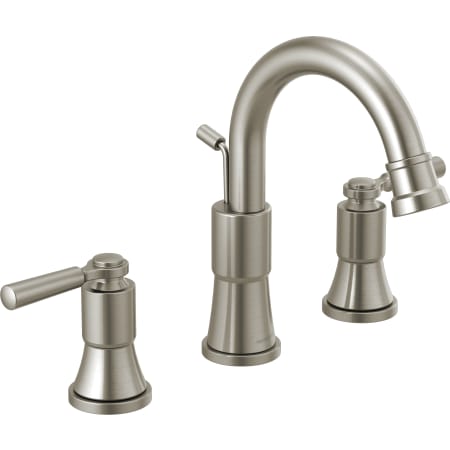 Peerless Westchester 1 GPM Widespread Bathroom Faucet with Pop-Up Drain Assembly - Lifetime Limited Warranty Brushed Nickel