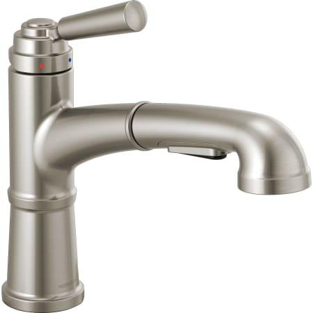Peerless Westchester 1.5 GPM Single Hole Pull-Out Kitchen Faucet - Lifetime Limited Warranty Stainless