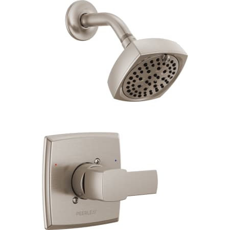 Peerless Ezra Shower Only Trim Package with 1.5 GPM Multi Function Shower Head - Less Rough In Brushed Nickel