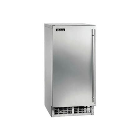 Perlick 15 Inch Signature Clear Ice Maker - Left Hinge Stainless Steel