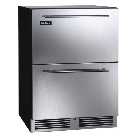 Perlick 24 Inch Wide 4.8 Cu. Ft. Refrigerator Drawer with Door Lock Panel Ready
