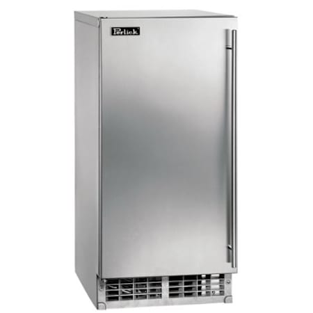 Perlick 15" ADA Height Compliant Cubelet Ice Maker - Left Hinge Stainless Steel