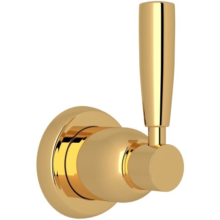 Perrin and Rowe Holborn Single Handle 3 Function Diverter / Volume Control Valve Trim - Less Valve English Gold
