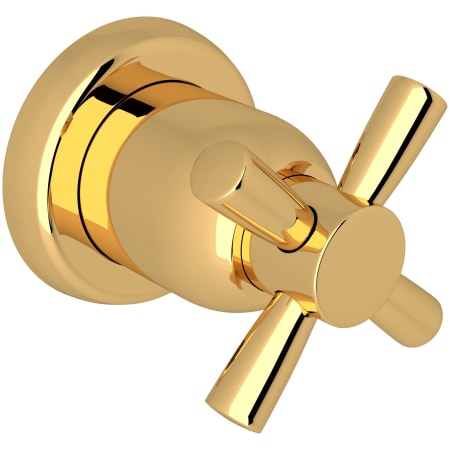 Perrin and Rowe Holborn Single Handle 3 Function Diverter / Volume Control Valve Trim - Less Valve English Gold