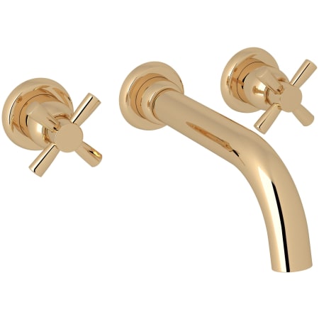Perrin and Rowe Holborn Wall Mounted Tub Filler English Gold