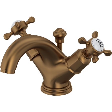 Perrin and Rowe Edwardian 1.2 GPM Single Hole Bathroom Faucet with Pop-Up Drain Assembly English Bronze