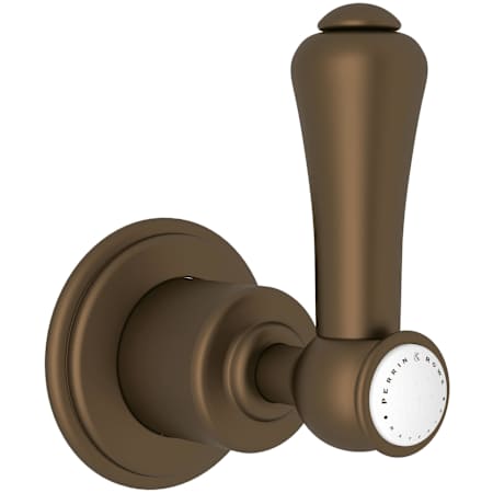 Perrin and Rowe Georgian Era Single Handle 3 Function Diverter / Volume Control Valve Trim - Less Valve English Bronze