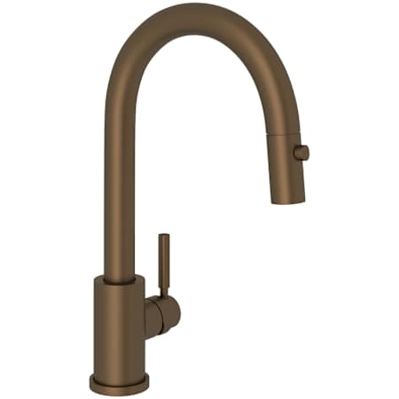 Perrin and Rowe Holborn 1.8 GPM Single Hole Pull Down Bar Faucet English Bronze