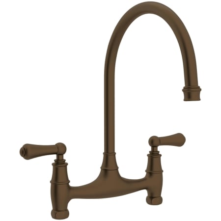Perrin and Rowe Georgian Era 1.5 GPM Widespread Bridge Kitchen Faucet English Bronze