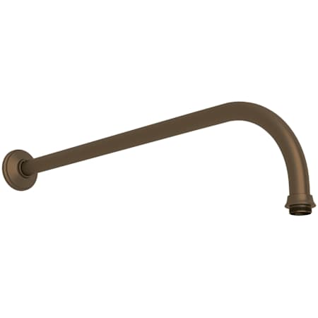 Perrin and Rowe 15" Wall Mounted Shower Arm and Flange English Bronze