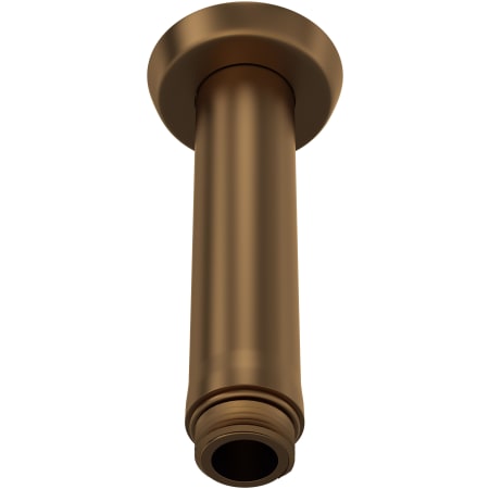 Perrin and Rowe Holborn 4" Ceiling Mounted Shower Arm and Shower Arm Flange English Bronze