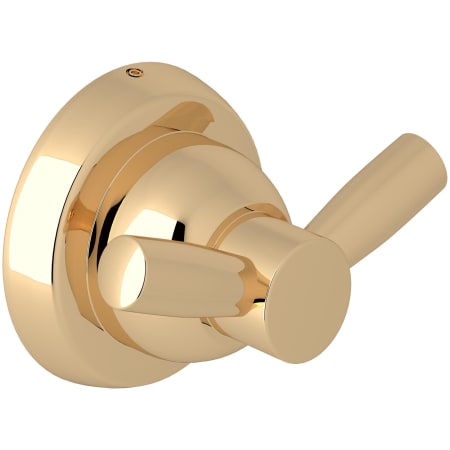 Perrin and Rowe Holborn Double Robe Hook English Gold