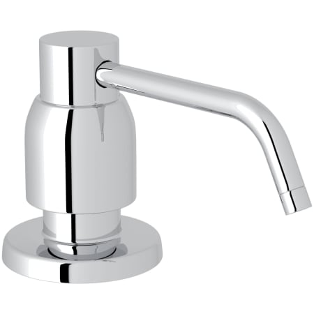 Perrin and Rowe Holborn Deck Mounted Soap Dispenser with 16 oz Capacity Polished Chrome