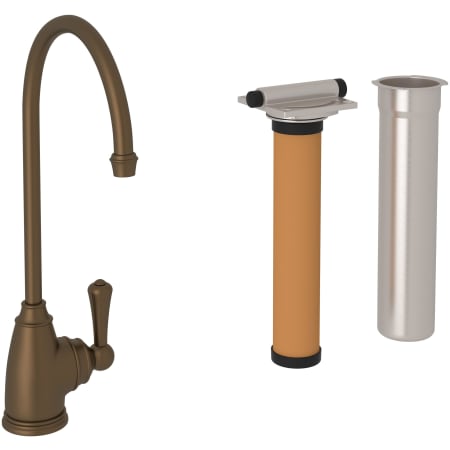 Perrin and Rowe Georgian Era 0.5 GPM Cold Water Dispenser with Filter English Bronze