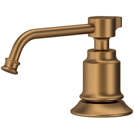 Perrin and Rowe Southbank Deck Mounted Soap Dispenser with 16 oz Capacity English Bronze