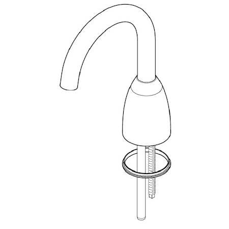 Pfister 048N Series Handle Sub Assembly PVD Brushed Nickel