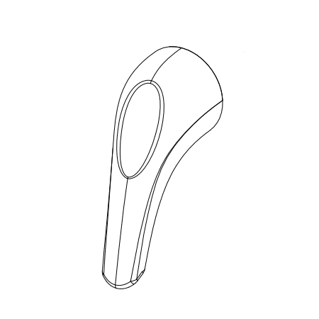 Pfister Replacement Handle for R89 Series Tub and Shower Faucet Trim Tuscan Bronze